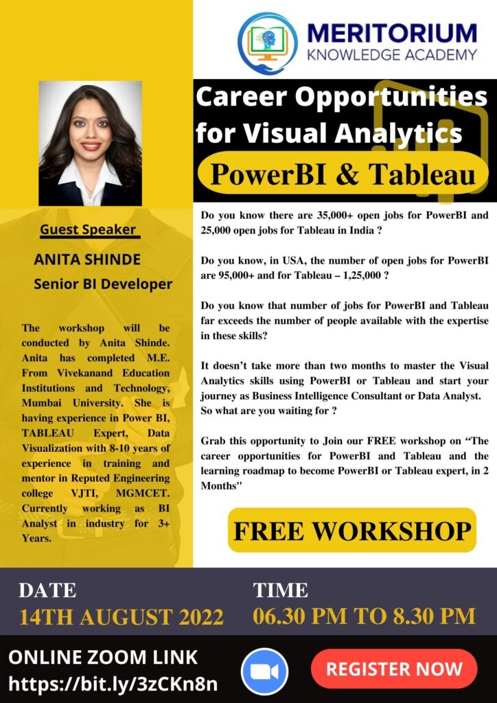 Data Visualization with PowerBI & Tableau